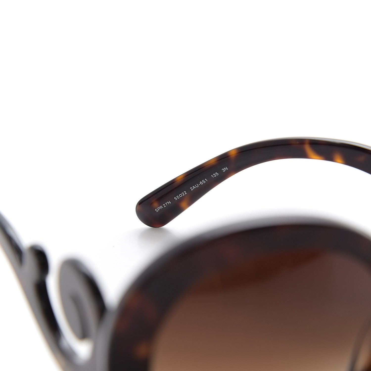 Prada Baroque Sunglasses SPR 27N Tortoise 5 of 8