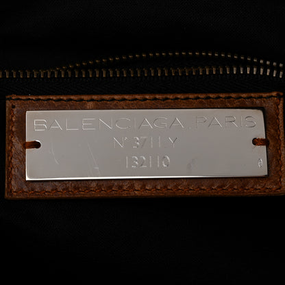 Balenciaga Chevre Classic Hardware Work Caramel 6 of 10