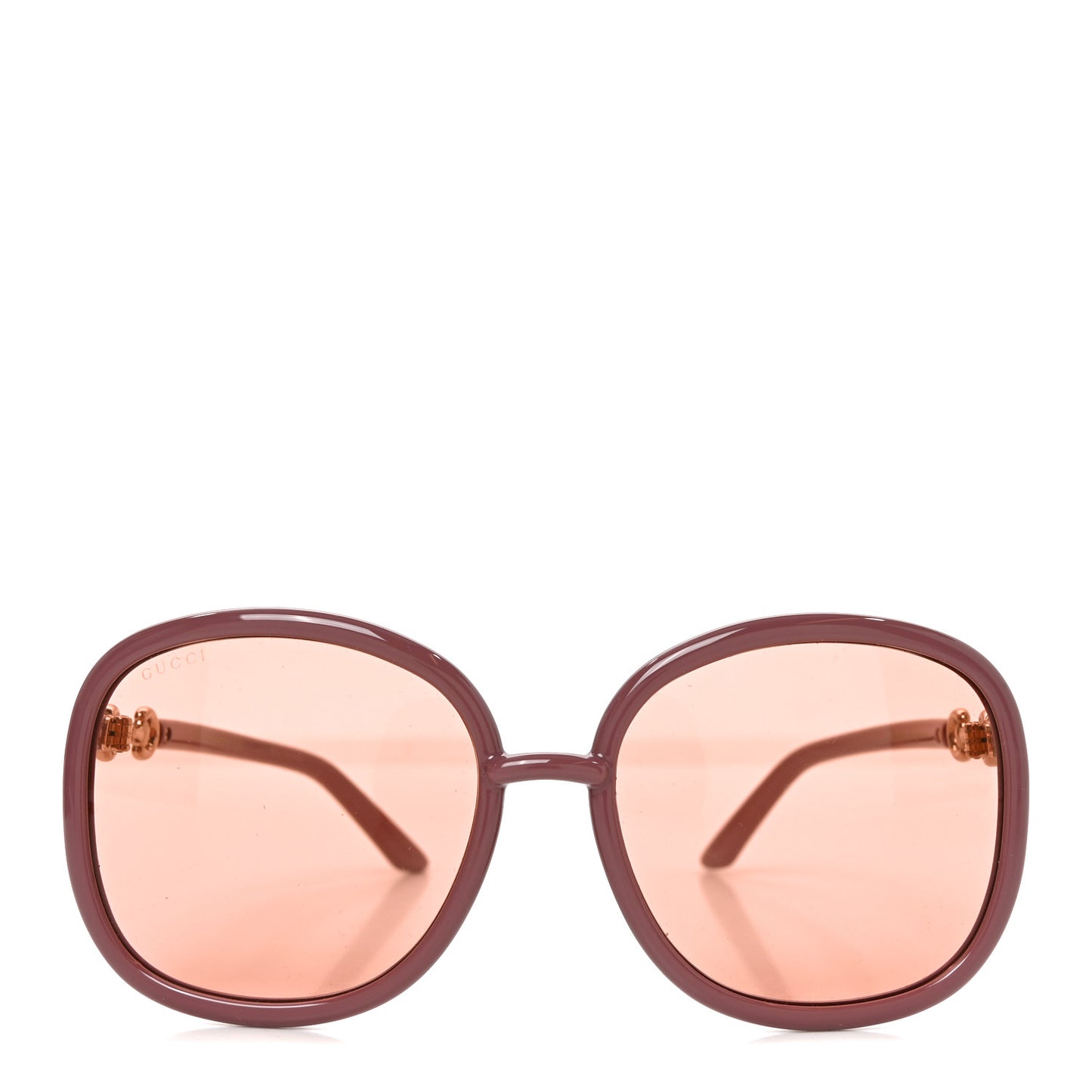 Horsebit Square Frame Sunglasses GG0892SA Pink
