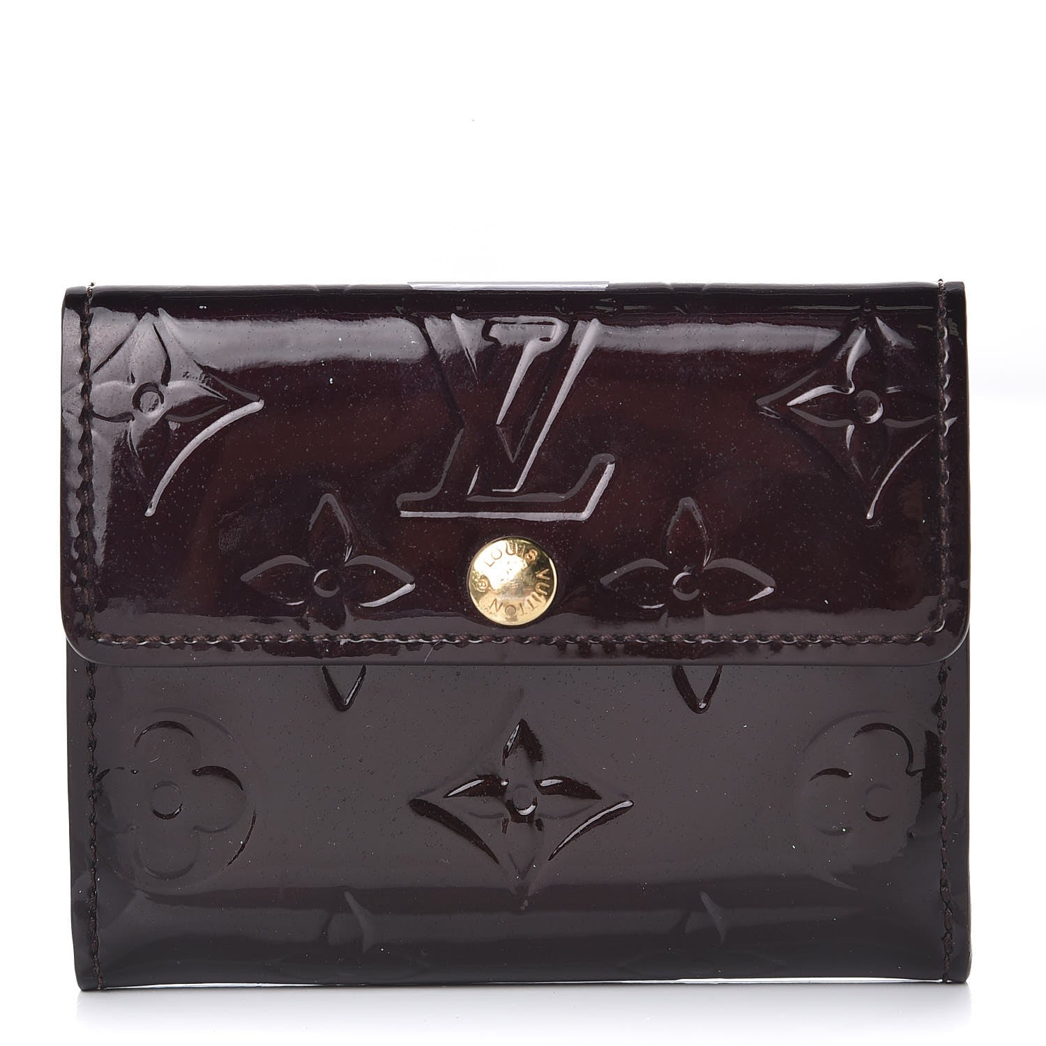Louis Vuitton Vernis Ludlow Wallet Amarante 1 of 8