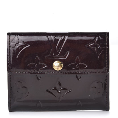 Louis Vuitton Vernis Ludlow Wallet Amarante 1 of 8