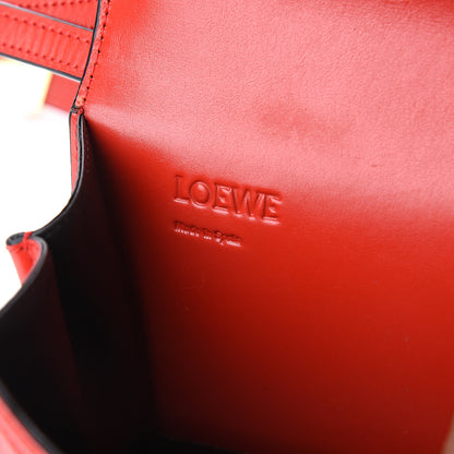 Loewe Calfskin Small Barcelona Shoulder Bag Red 6 of 8