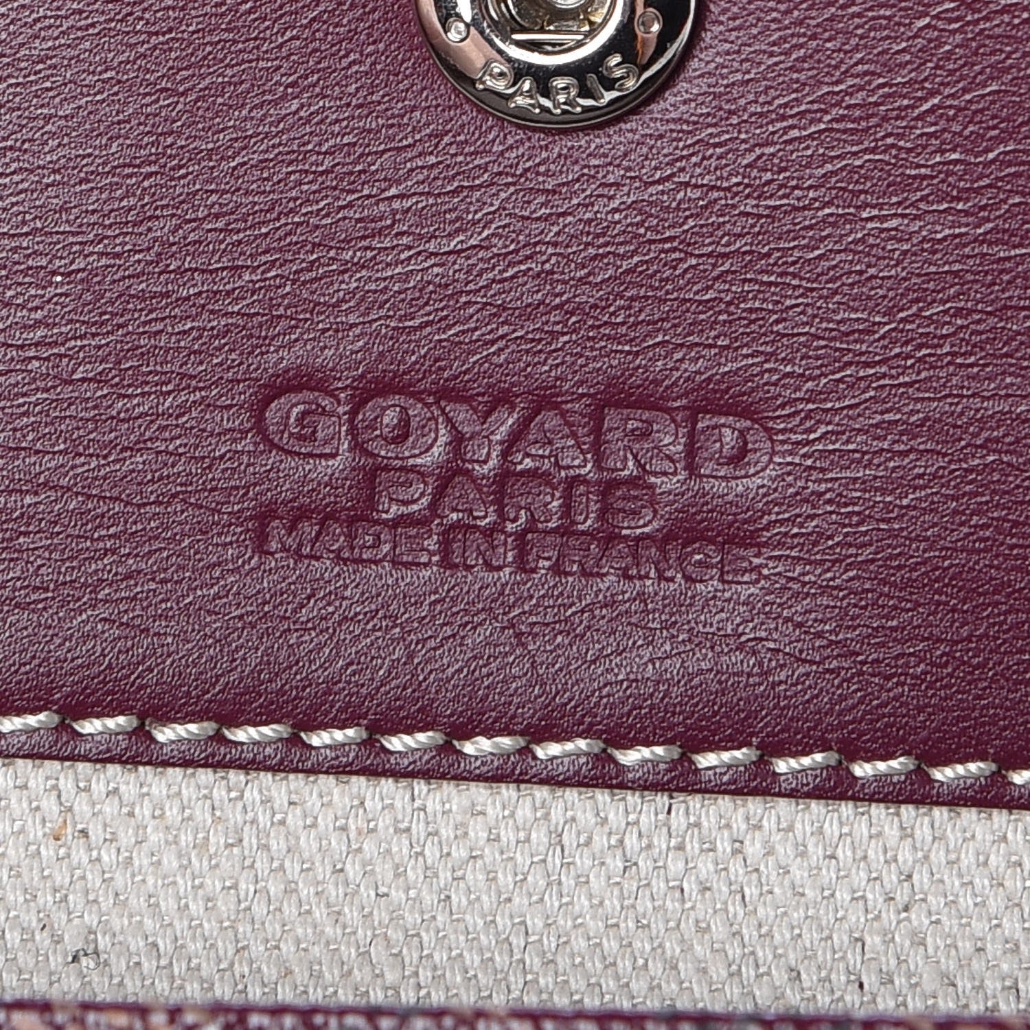 Goyard Goyardine Saint Louis PM Bordeaux 8 of 14