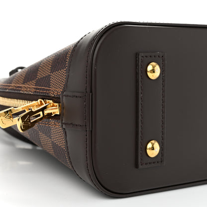 Louis Vuitton Damier Ebene Alma BB 8 of 9