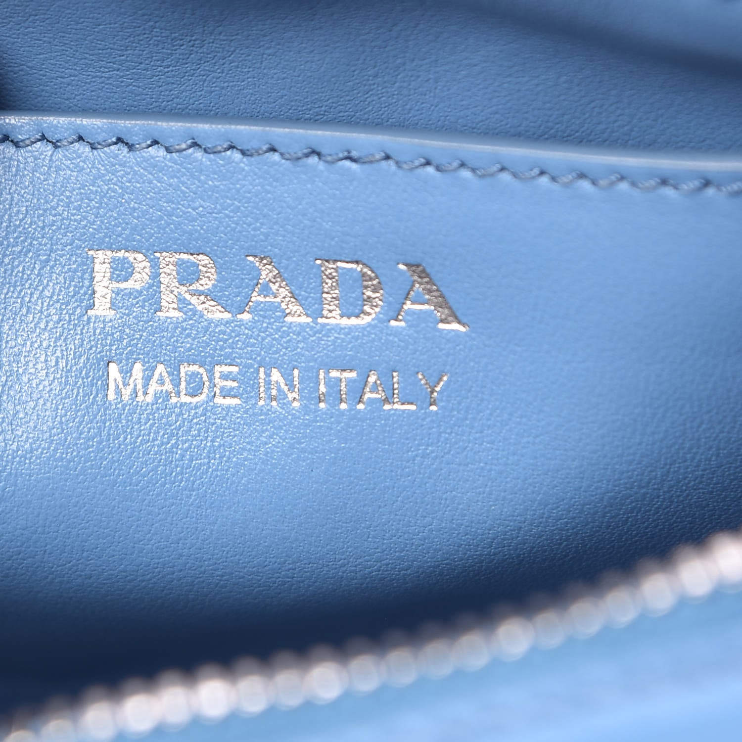 Prada Soft Calfskin Diagramme Crossbody Bag Mare 6 of 9