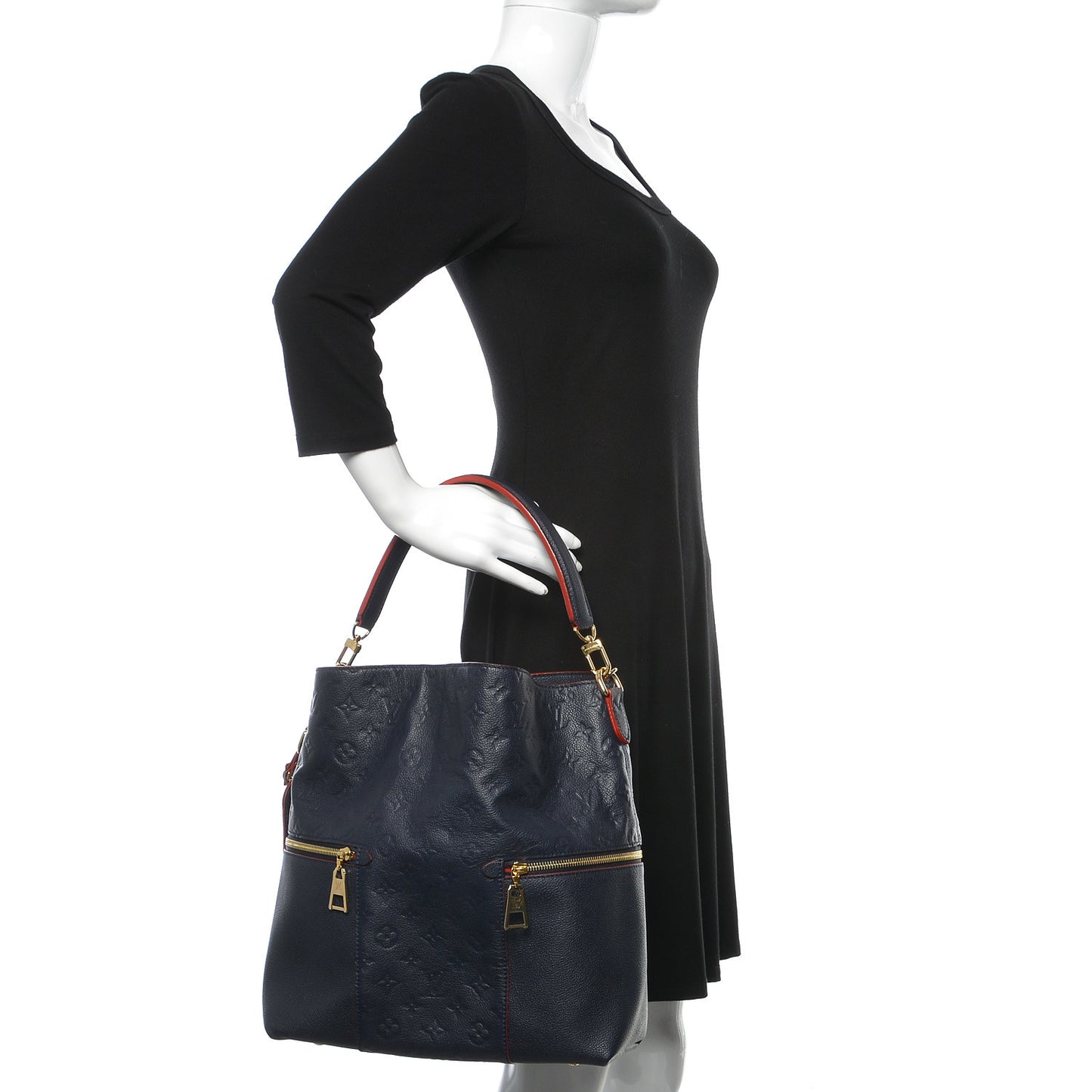 Empreinte Melie Marine Rouge