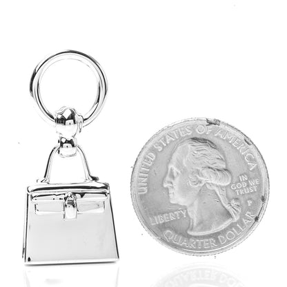 Hermes Palladium Mini Kelly Twilly Ring 2 of 5