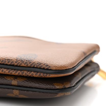 Louis Vuitton Reverse Monogram Giant Double Zip Pochette 11 of 12