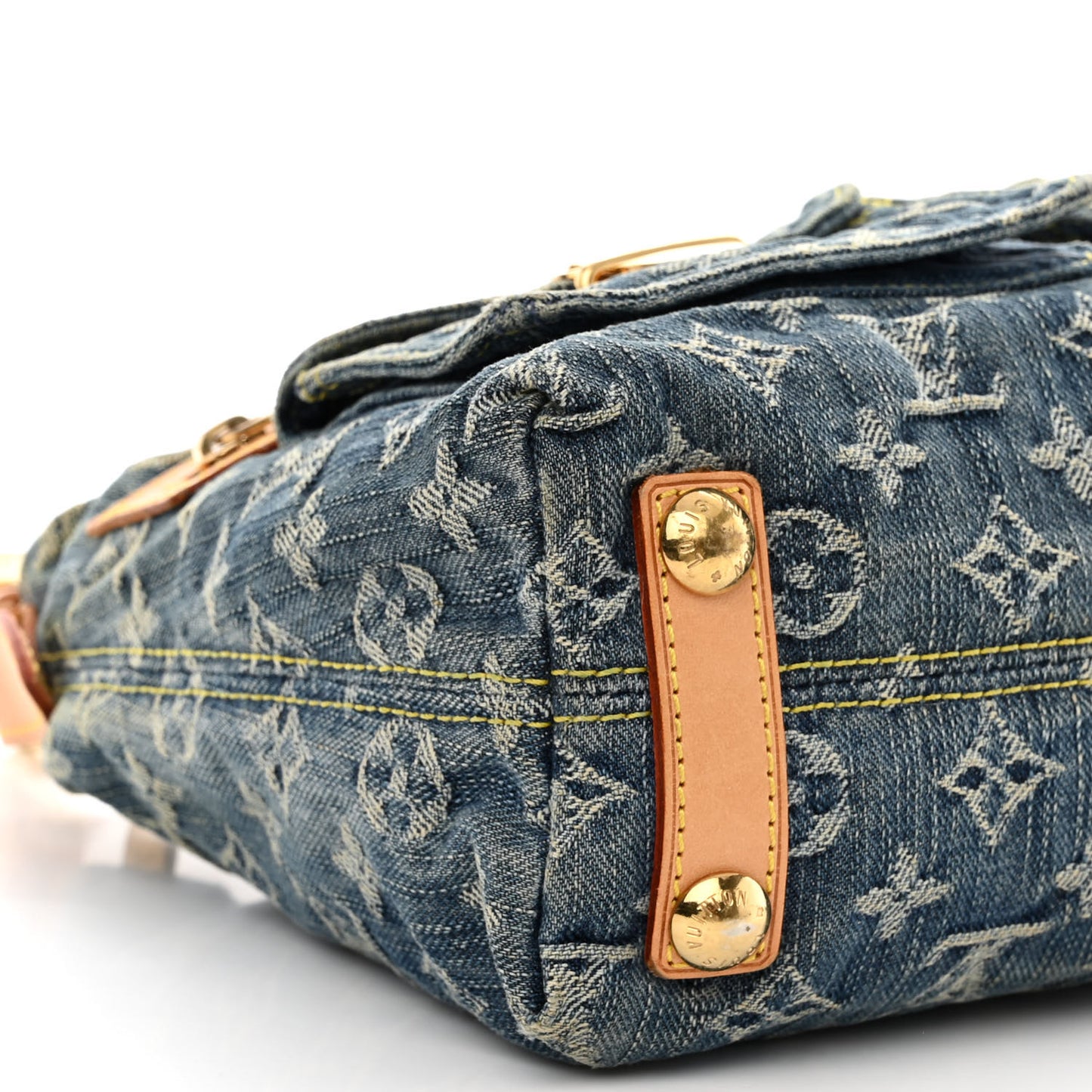 Monogram Denim Baggy PM Blue