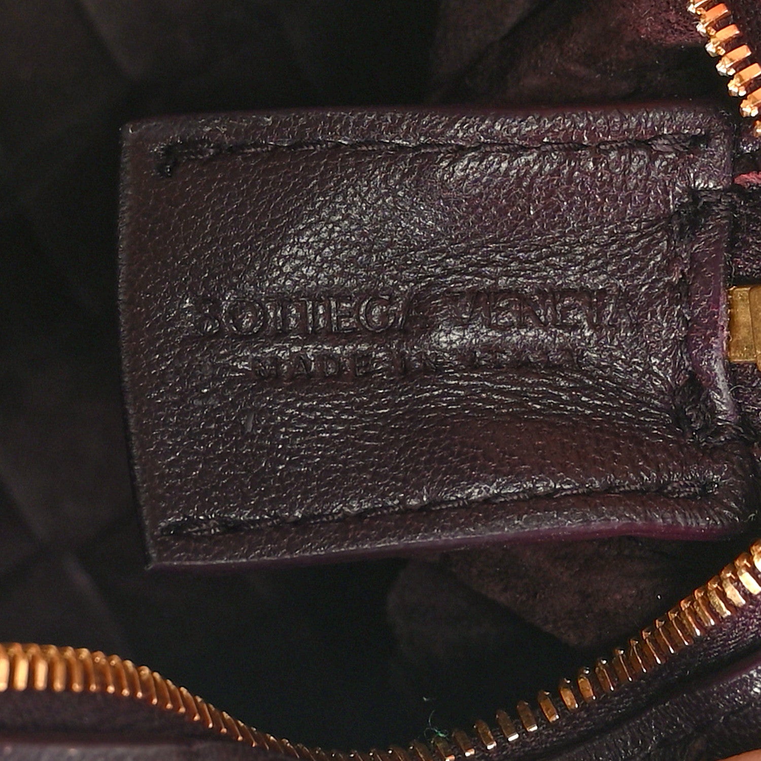 Bottega Veneta Nappa Intrecciato Mini Loop Camera Bag Grape 6 of 8