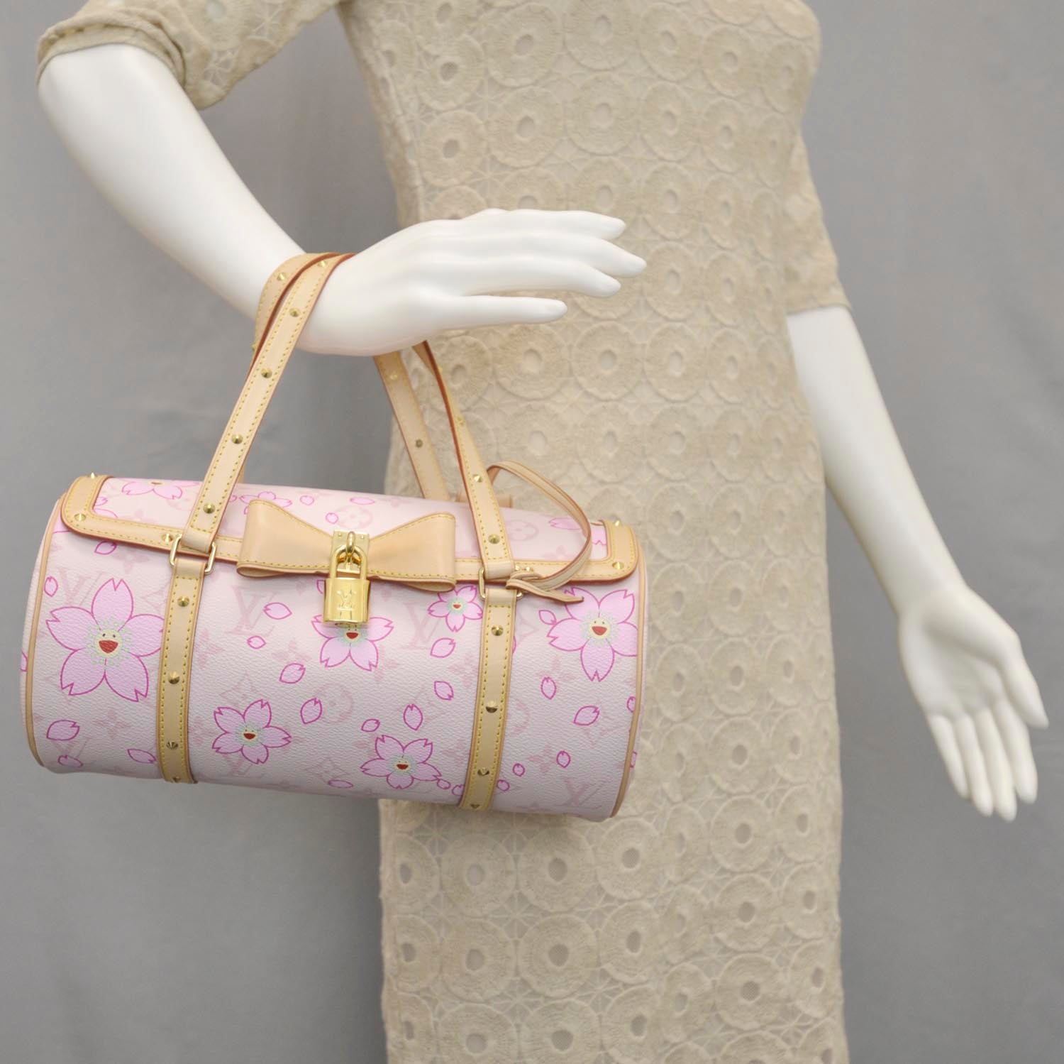 Louis Vuitton Monogram Cherry Blossom Papillon Pink 2 of 9