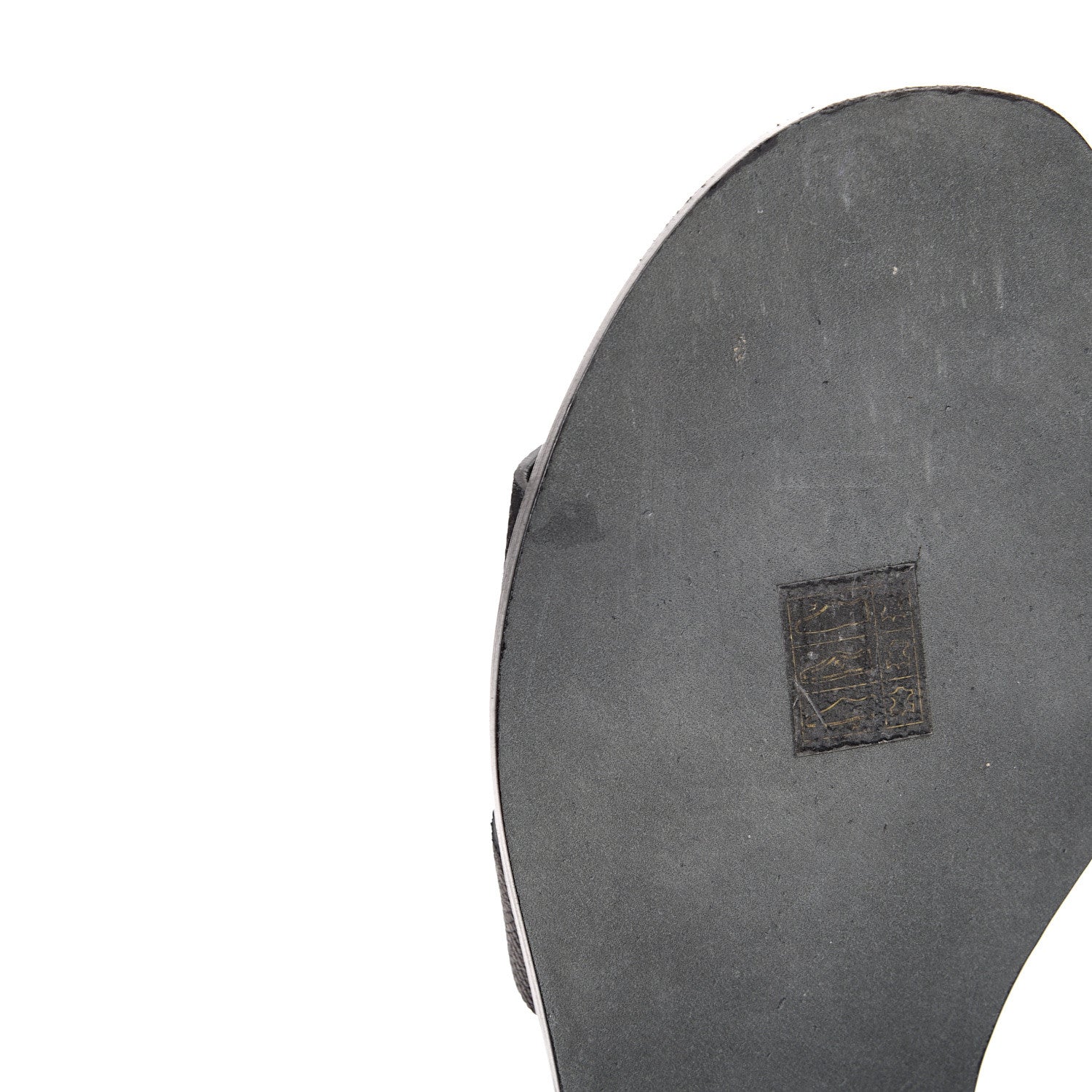 Hermes Epsom Santorini Sandals 41 Black 9 of 12
