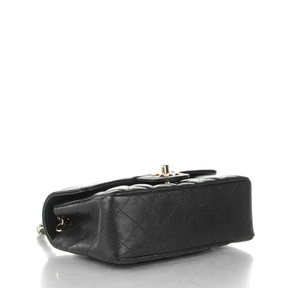 Chanel Caviar Quilted Mini Rectangular Flap Black 4 of 8