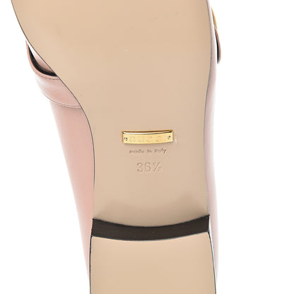 Gucci Malaga Kid Womens GG Marmont Loafers 36 Perfect Pink 6 of 9