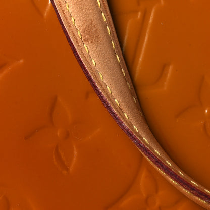Louis Vuitton Vernis Brea MM Rose Velours 11 of 14
