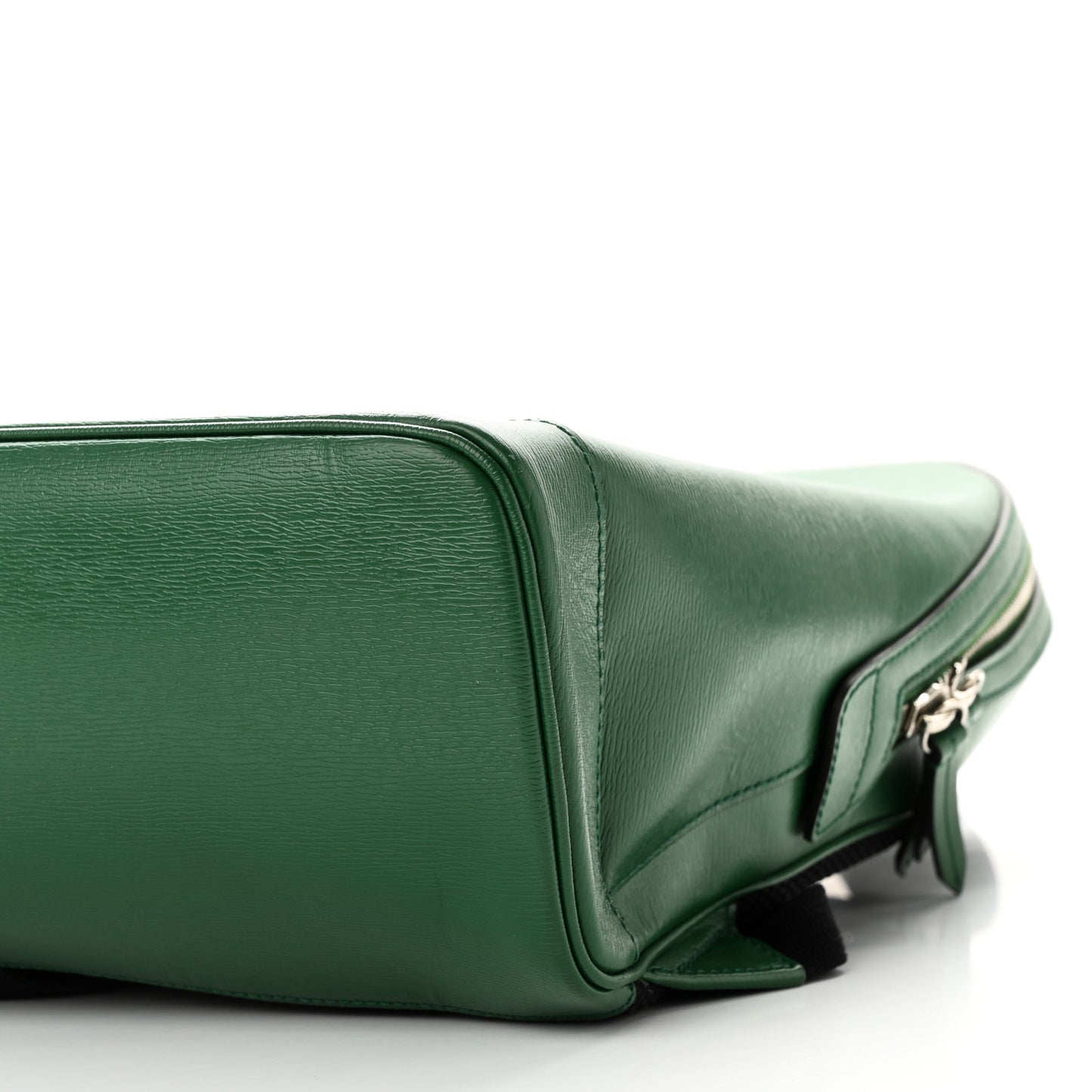 Calfskin Kingsnake Dome Backpack Green