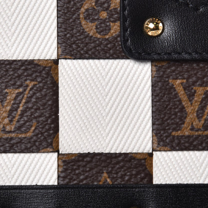 Louis Vuitton Monogram Tressage Petite Malle Creme 8 of 9