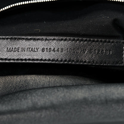 Balenciaga Nappa Calfskin Quilted Large Touch Shoulder Bag Black 8 of 18