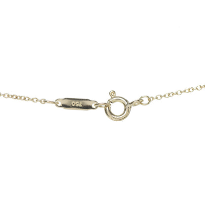 Tiffany 18K Yellow Gold Pearl Heart Drop Pendant Necklace 5 of 5