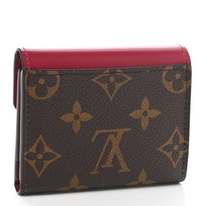 Louis Vuitton Monogram Zoe Wallet Fuchsia 3 of 6