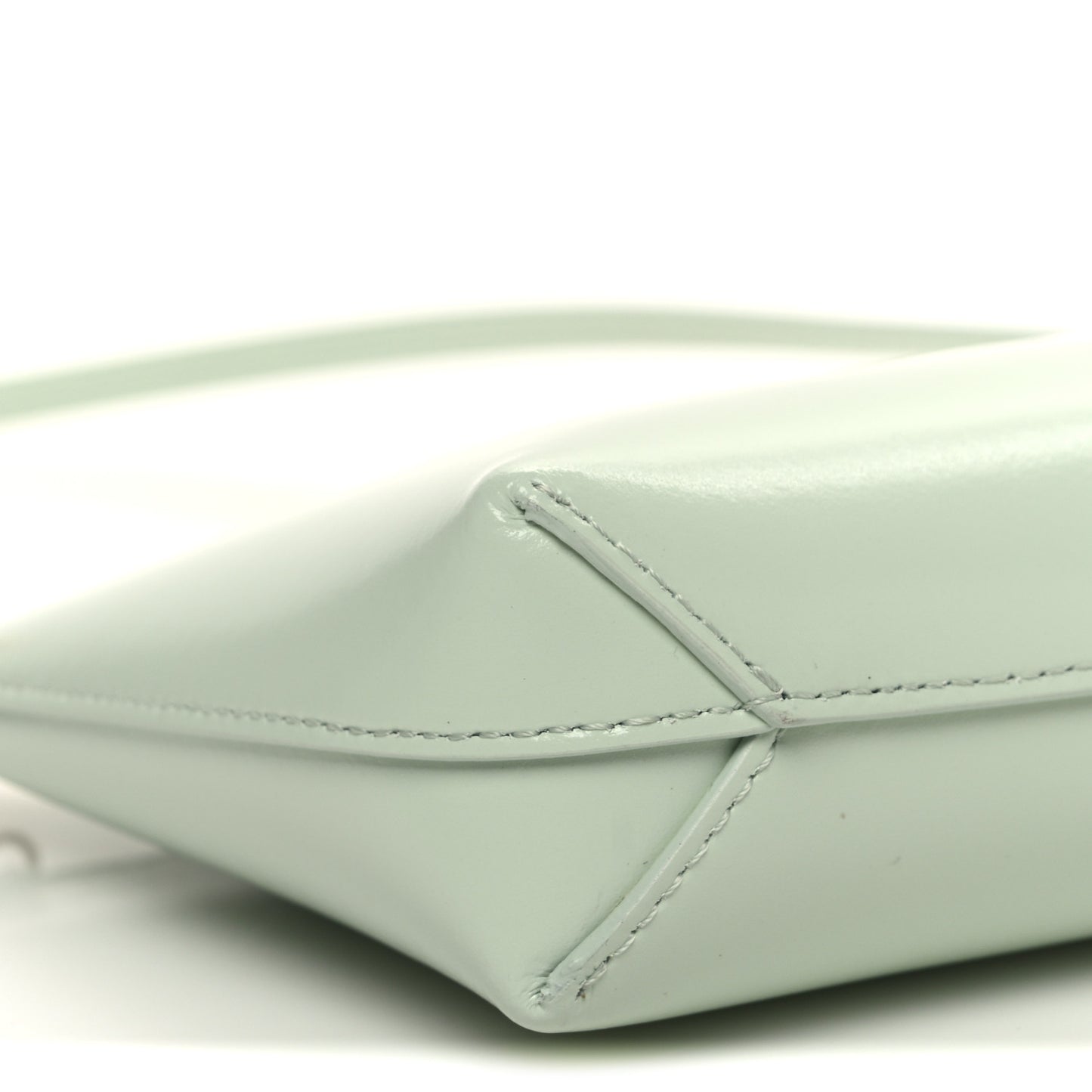 Calfskin Gaia Shoulder Bag Pistachio