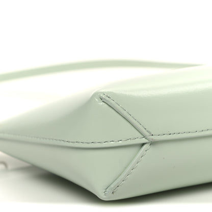 Mansur Gavriel Calfskin Gaia Shoulder Bag Pistachio 9 of 10