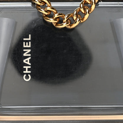 Chanel Plexiglass Premiere Minaudiere Clutch Black 6 of 10