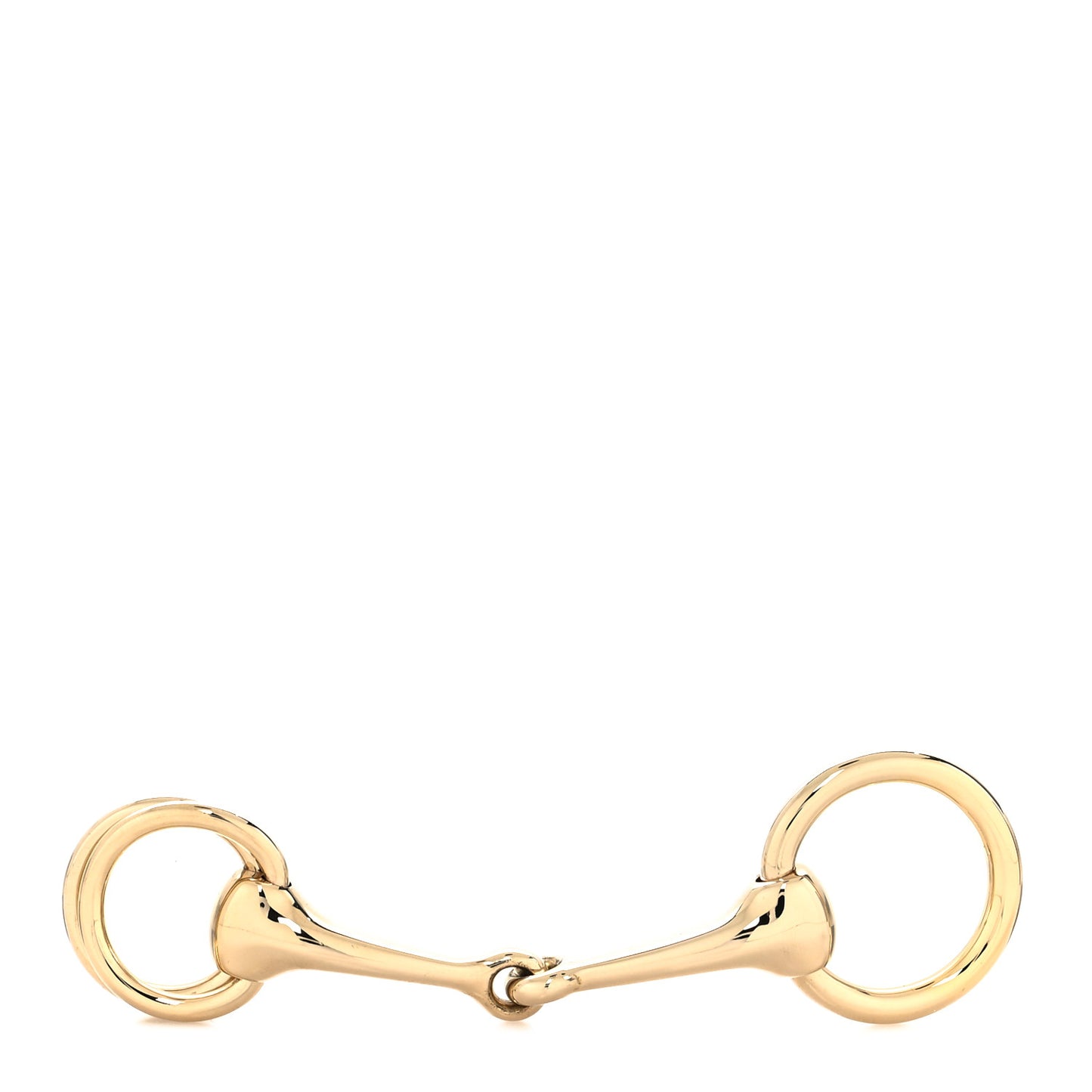 Permabrass Mors Scarf Ring Gold