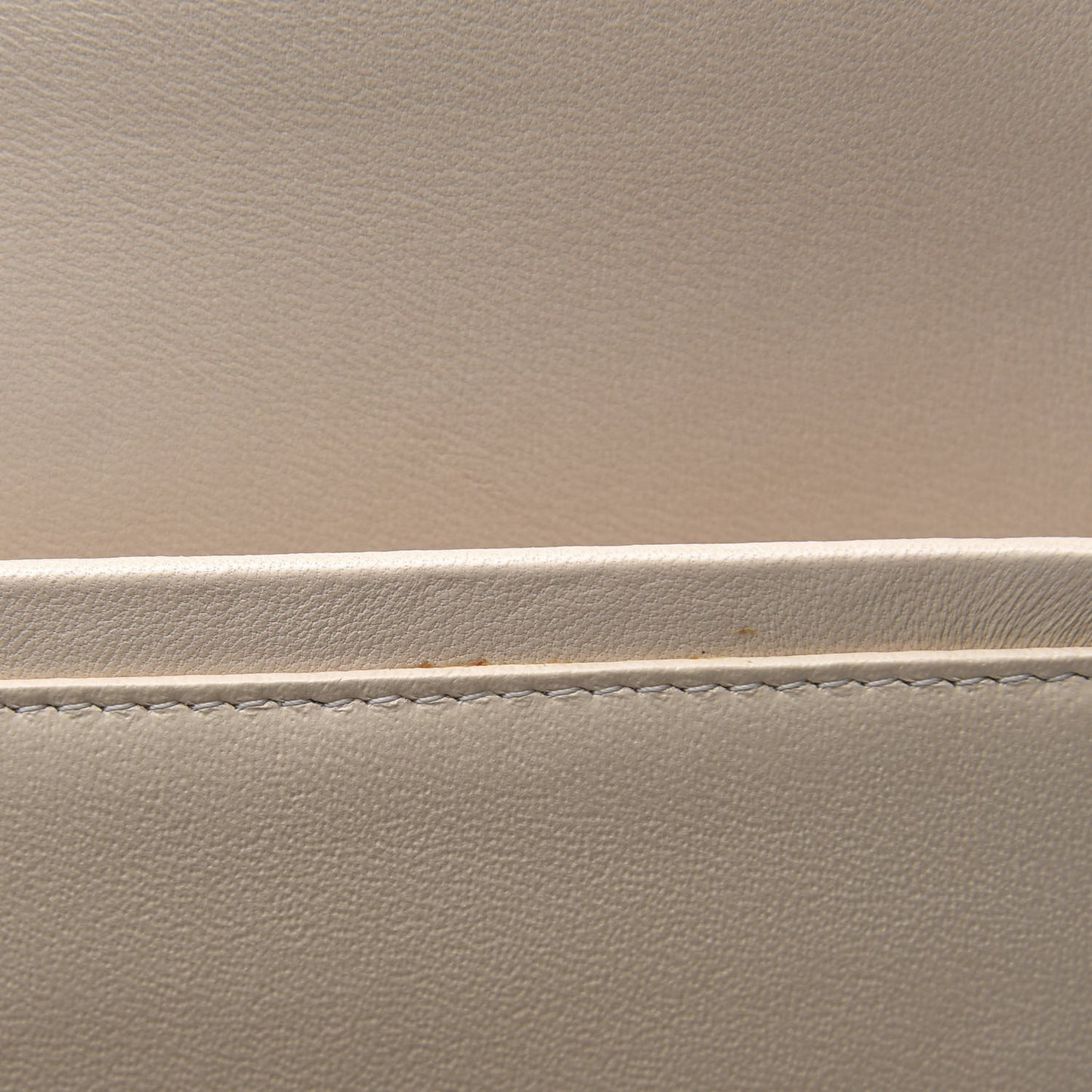 Lambskin Quilted Jumbo Double Flap Beige Clair