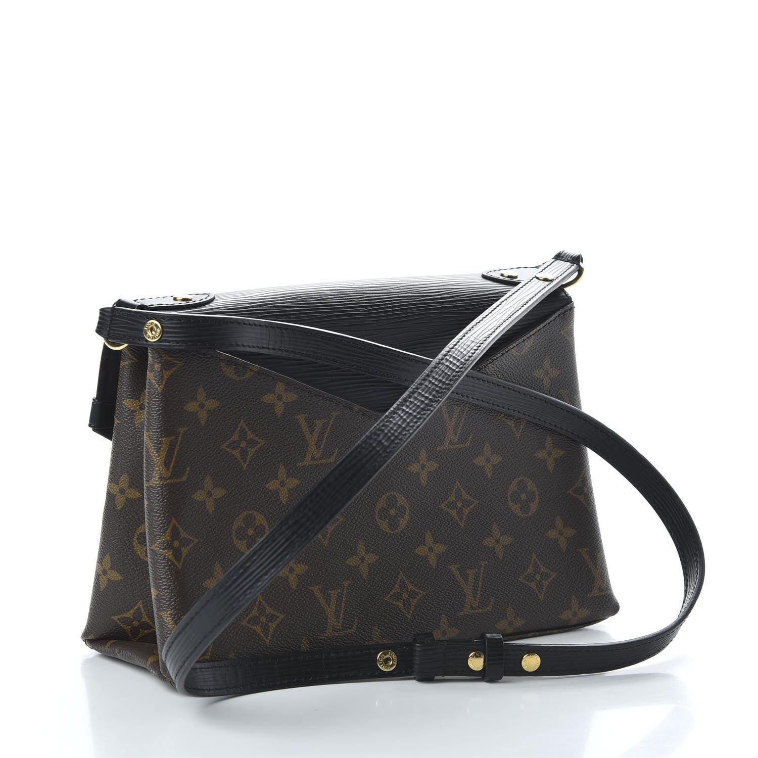 Louis Vuitton Epi Monogram Saint Michel Black 3 of 9