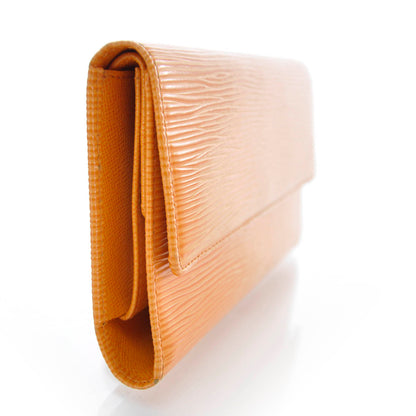 Louis Vuitton Epi Porte Tresor International Wallet Mandarin 3 of 10