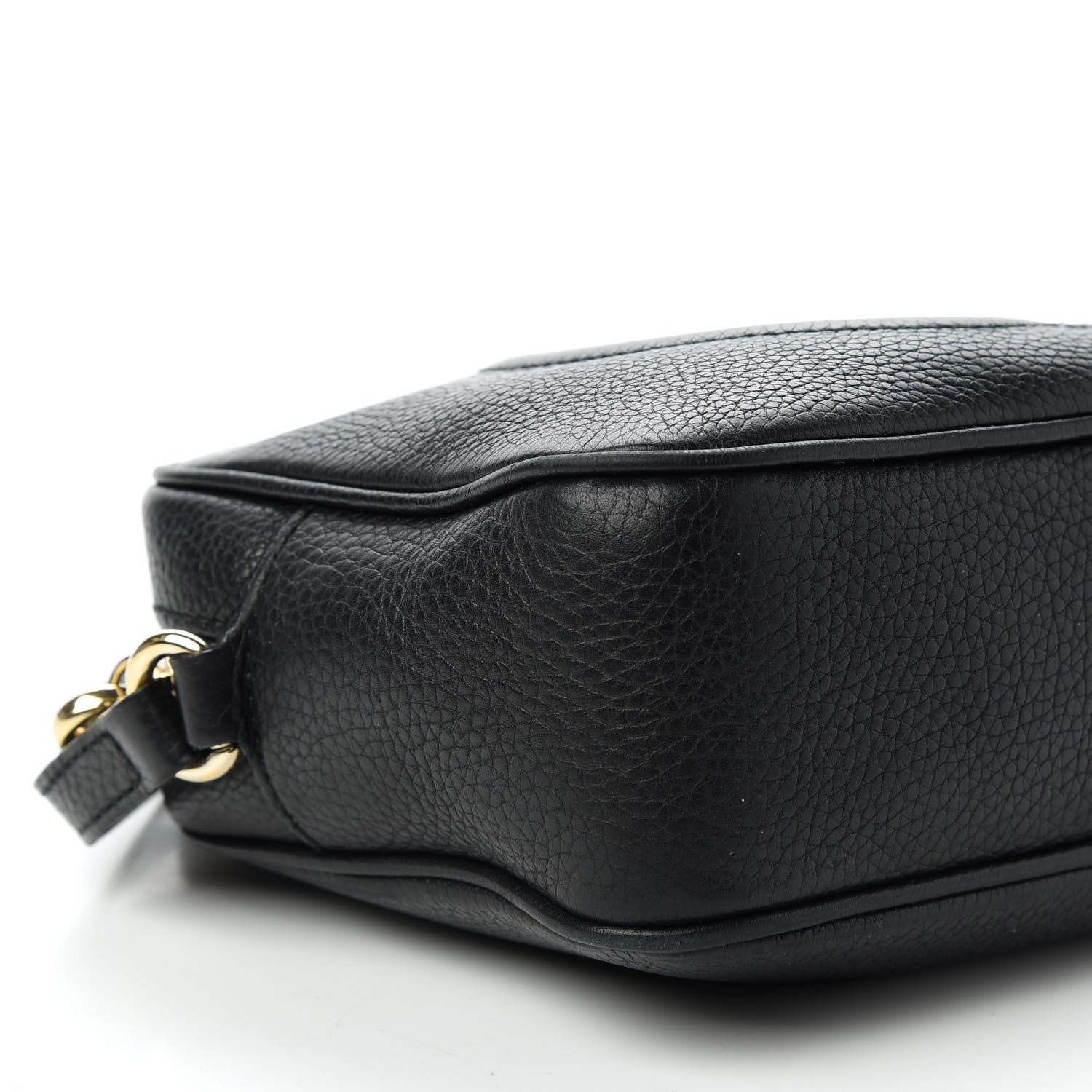 Gucci Pebbled Calfskin Small Soho Disco Bag Black 6 of 12