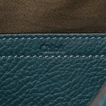 Chloe Grained Calfskin Medium Marcie Saddle Bag Navy Ink 6 of 15