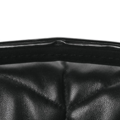 Saint Laurent Lambskin Quilted Medium Loulou Puffer Monogram Chain Satchel Black 12 of 12