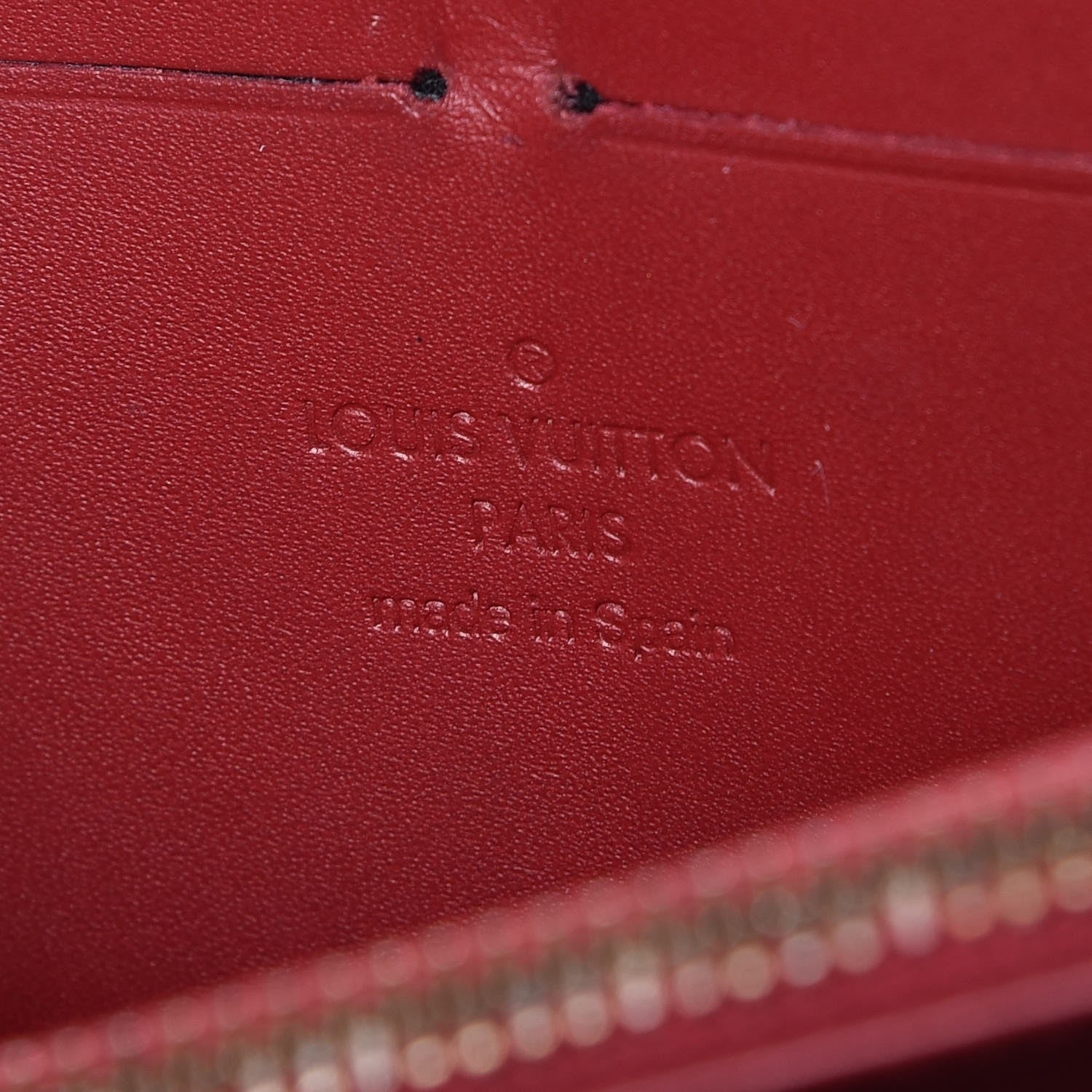 Louis Vuitton Vernis Zippy Wallet Pomme D'Amour 8 of 9