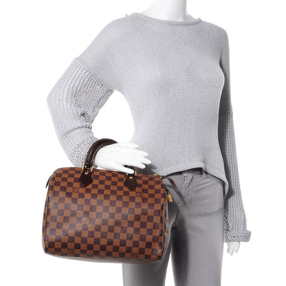 Louis Vuitton Damier Ebene Speedy 30 2 of 7