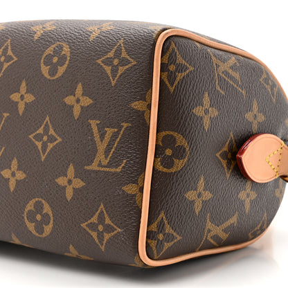 Louis Vuitton Monogram Speedy Bandouliere 20 Pink Orange 8 of 20