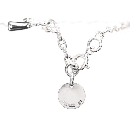 Hermes Sterling Silver Kelly Charm Bracelet ST 4 of 4