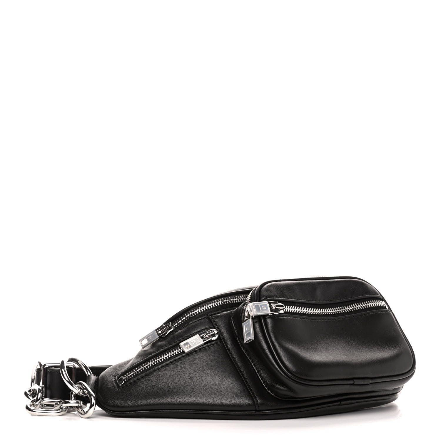 Alexander Wang Lambskin Attica Belt Bag Black 3 of 4