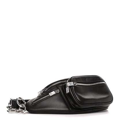 Alexander Wang Lambskin Attica Belt Bag Black 3 of 4