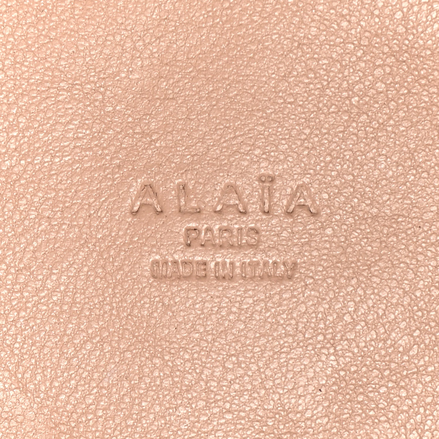 Alaia Calfskin Grommet Tote Black 8 of 9