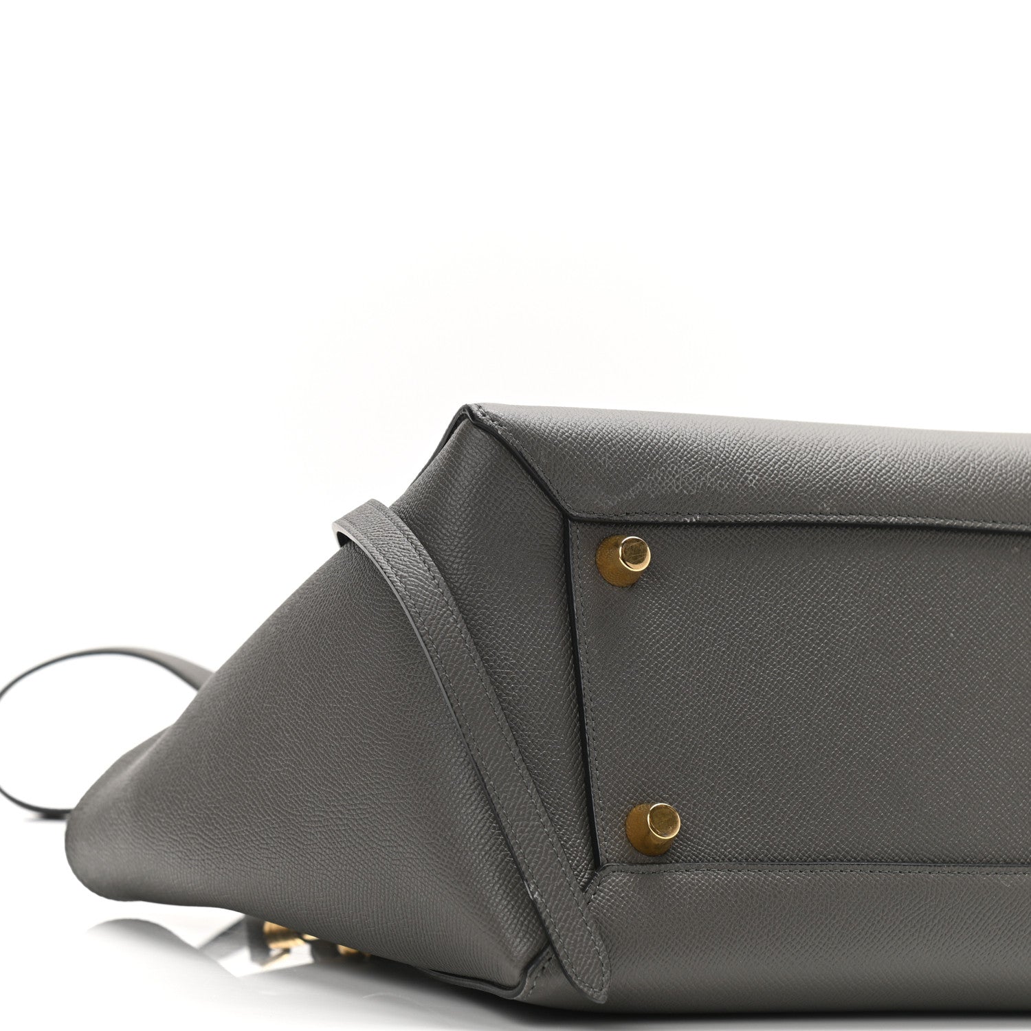 Celine Grained Calfskin Mini Belt Bag Grey 17 of 20