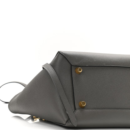 Celine Grained Calfskin Mini Belt Bag Grey 17 of 20