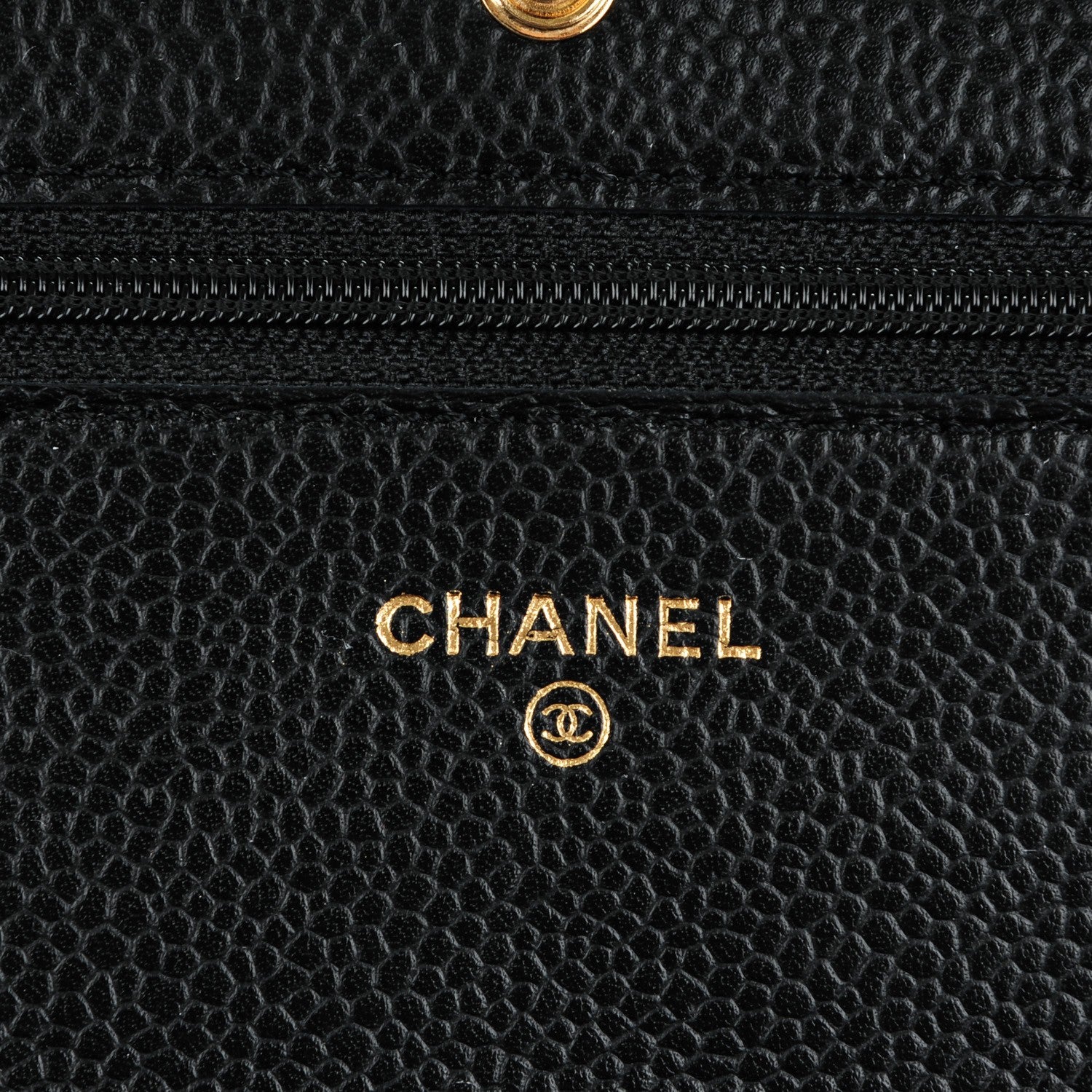 Chanel Caviar Quilted Wallet On Chain WOC Black 6 of 8