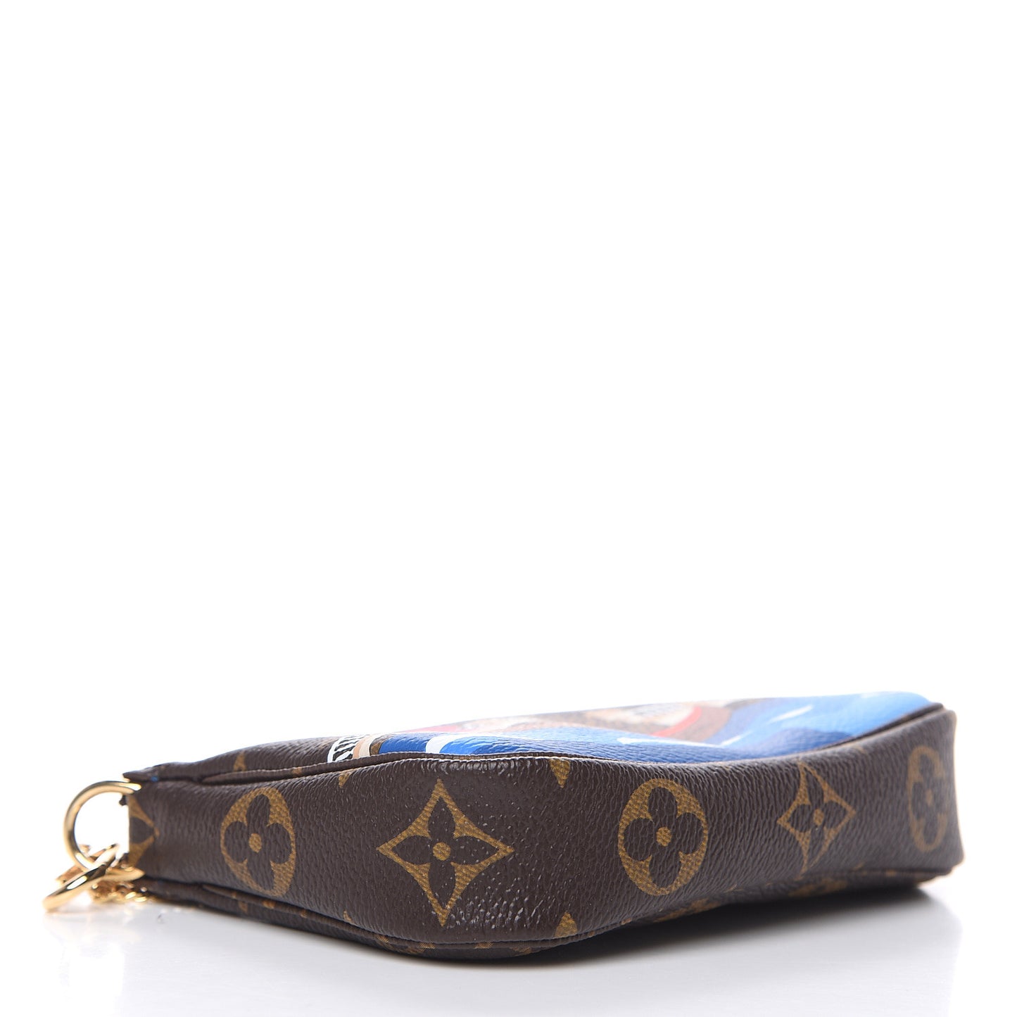 Monogram 2019 Christmas Animation Mini Venice Pochette Accessories Blue