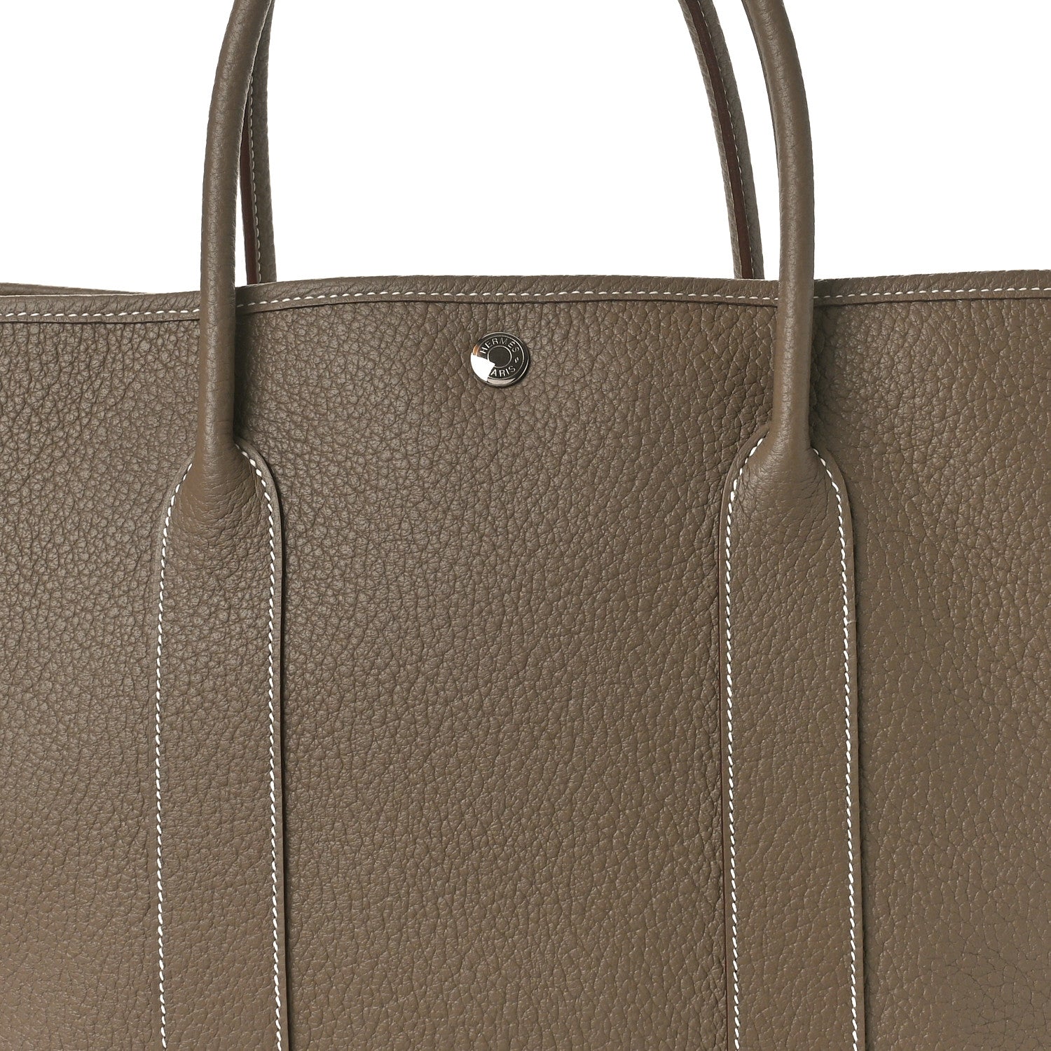 Hermes Negonda Garden Party Steeple Cadridge 36 MM Etoupe 8 of 11