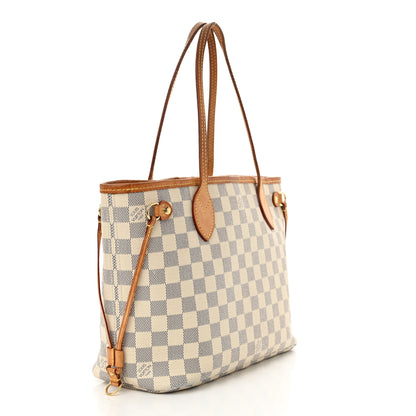Louis Vuitton Damier Azur Neverfull PM 3 of 20