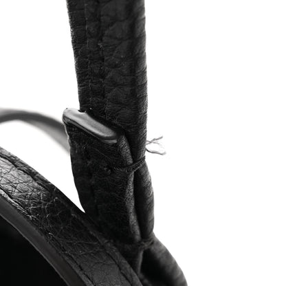 The Row Grained Calfskin Small Park Tote Black 12 of 12