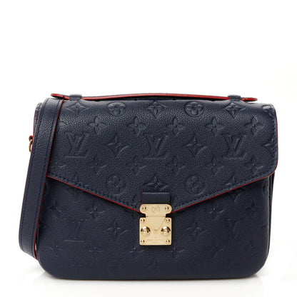 Louis Vuitton Empreinte Pochette Metis Marine Rouge 1 of 12