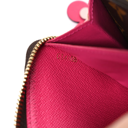 Louis Vuitton Monogram Blooming Flowers Clemence Wallet 7 of 7